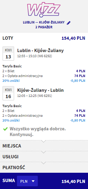 rezerwacja lotów do Kijowa