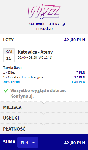 Rezerwacja przelotów z Katowic do Aten