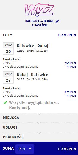 rezerwacja lotów do dubaju
