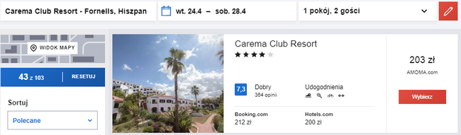 carema club resort
