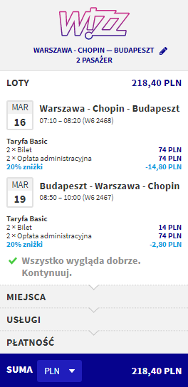 rezerwacja lotów do budapesztu