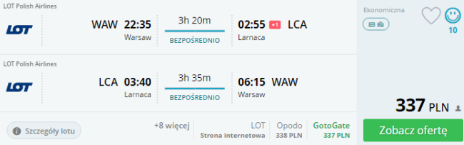 rezerwacja lotów na Cypr