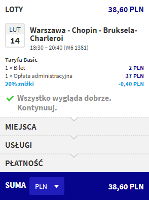 wizz air rezerwacja