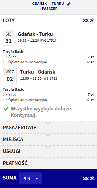 rezerwacja lotów z gdańska do turku