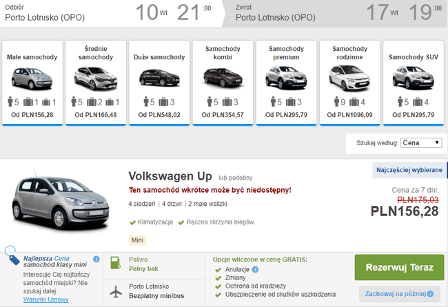 auto w Porto