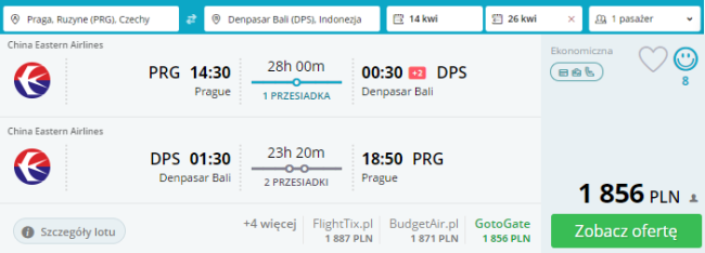 bali loty