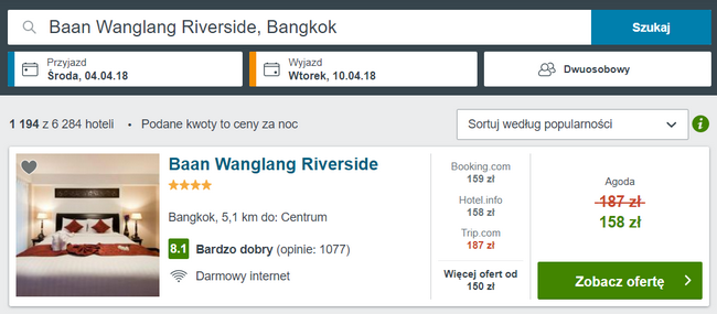 bangkok spanie
