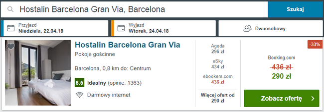 hostalin barcelona grand via