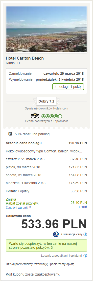 hotel carlton rimini