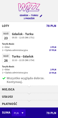 zarezerwuj lot do turku