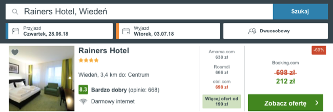 zarezerwuj hotel w wiedniu
