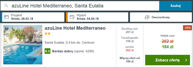 azuLine Hotel Mediterráneo