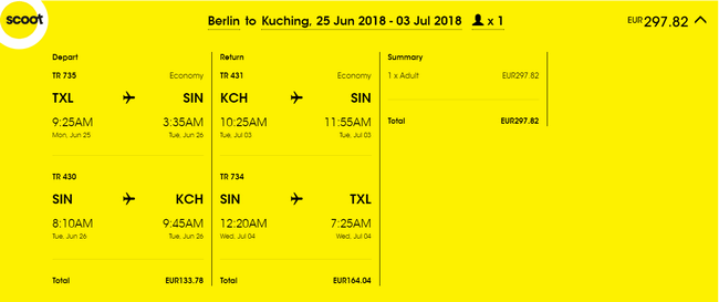 rezerwacja lotów na Borneo