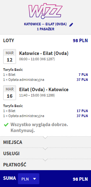 Rezerwacja przelotów z Katowic do Izraela