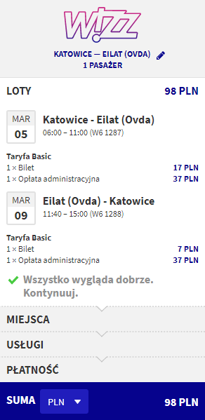 Rezerwacja przelotów z Katowic do Izraela