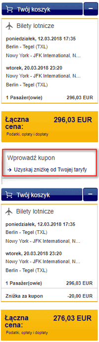 rezerwacja lotów do Nowego Jorku