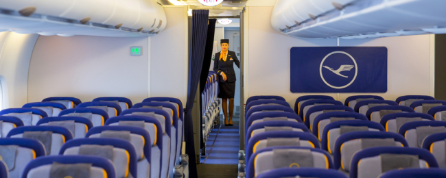 Nawet 50 EUR dopłaty za miejsce z przodu samolotu. To nie Ryanair, tylko Lufthansa