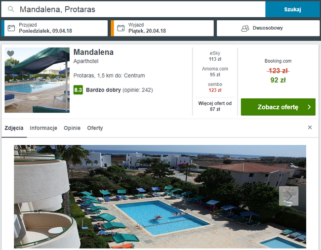 mandalena hotel cypr