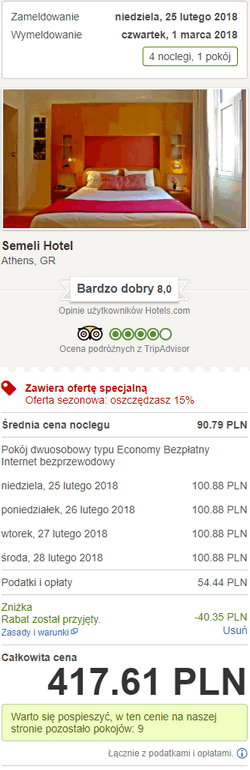 noclegi w Atenach