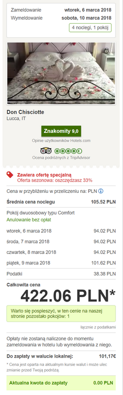 noclegi w toskanii