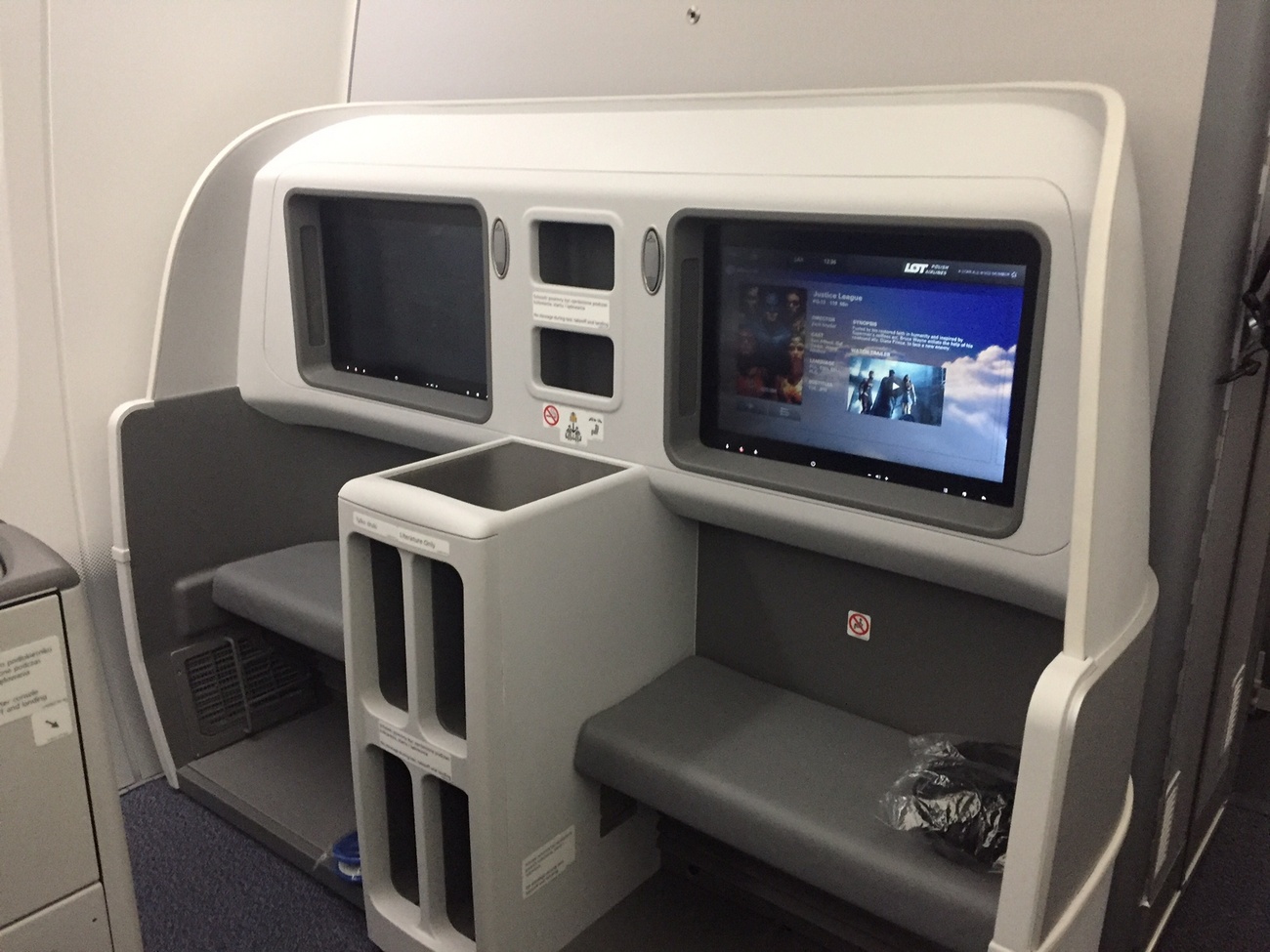 klasa biznes w Dreamlinerze