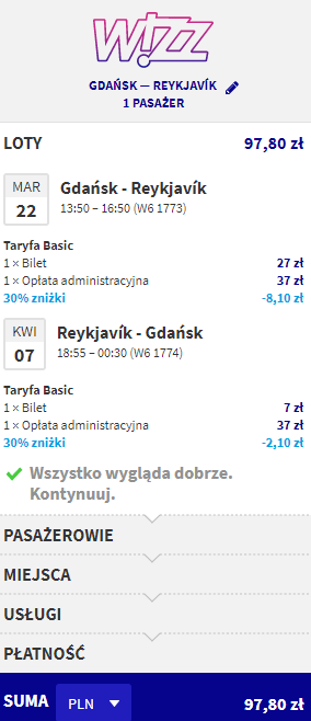 Tanie loty na Islandię