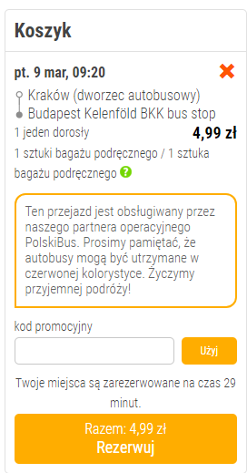 Przejazdy do Budapesztu