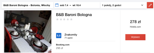 zarezerwuj hotel w bolonii