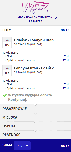 rezerwacja lotów do Londynu