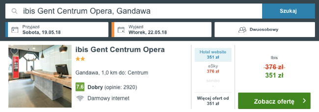 zarezerwuj hotel w gandawie