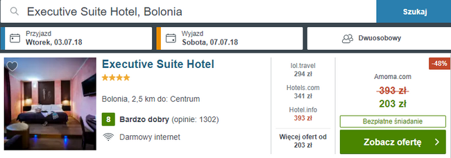 noclegi w Bolonii