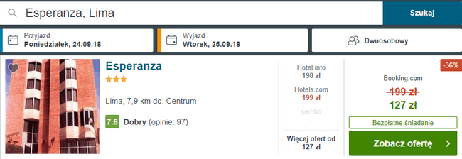 esperanza hotel lima