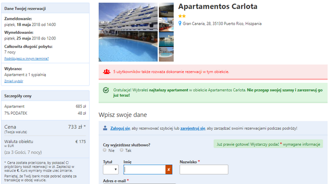 carlota apartamentos gran canaria