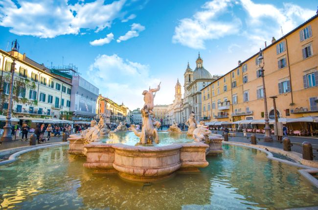 Rzym fontanna