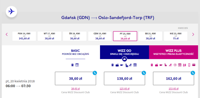 wizz air rezerwacja