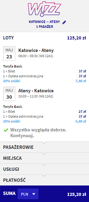 rezerwacja biletów do Aten