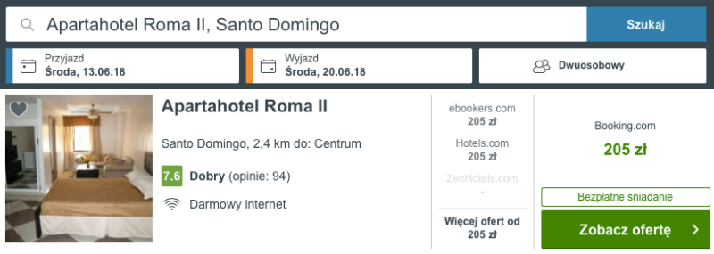hotel santo domingo