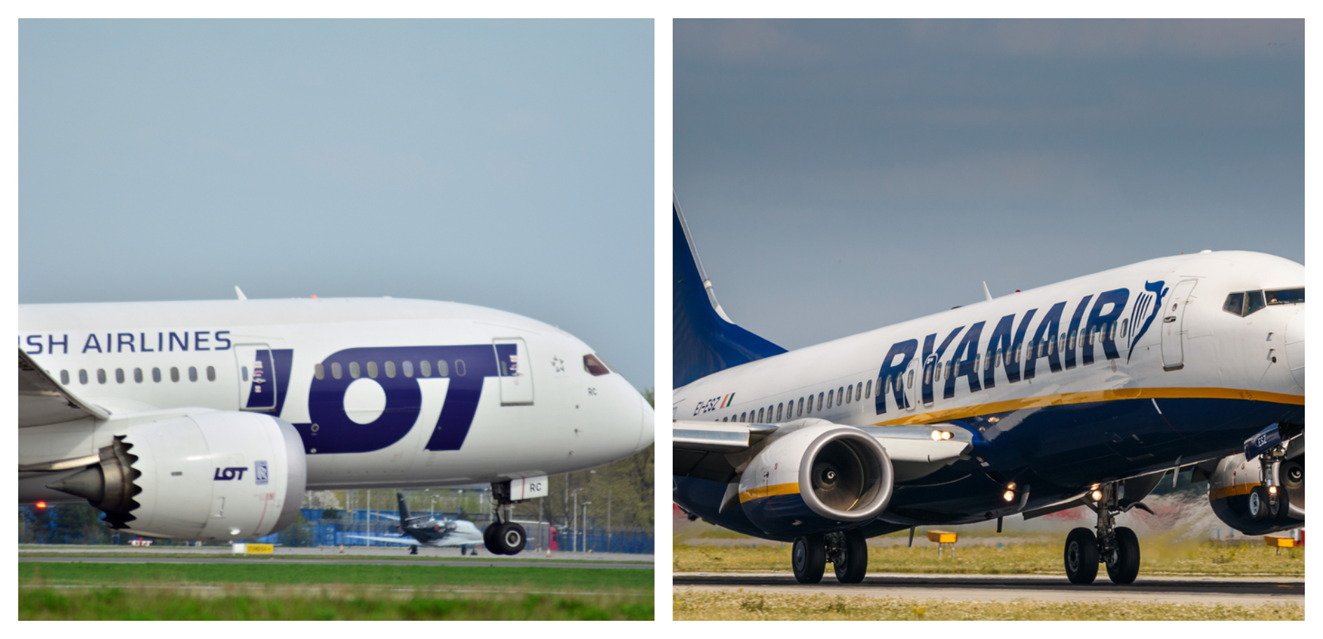 Najwięksi rywale na polskim niebie się zbroją. LOT zamawia 3 kolejne Dreamlinery, a Ryanair – aż 25 Boeingów 737