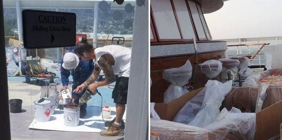 Warunki na statku wycieczkowym