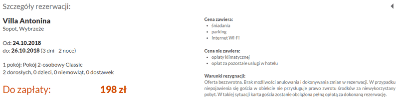 rezerwacja noclegów
