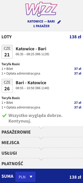 loty bari