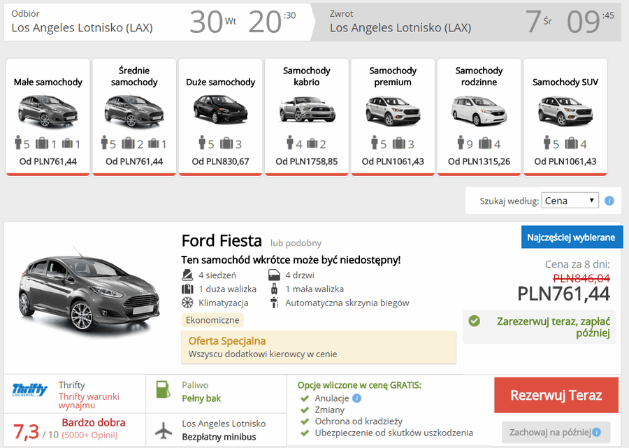 auto w los angeles
