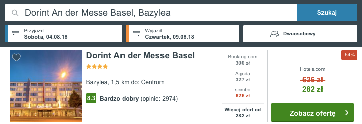 zarezerwuj hotel w bazylei