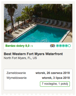 zarezerwuj hotel na florydzie