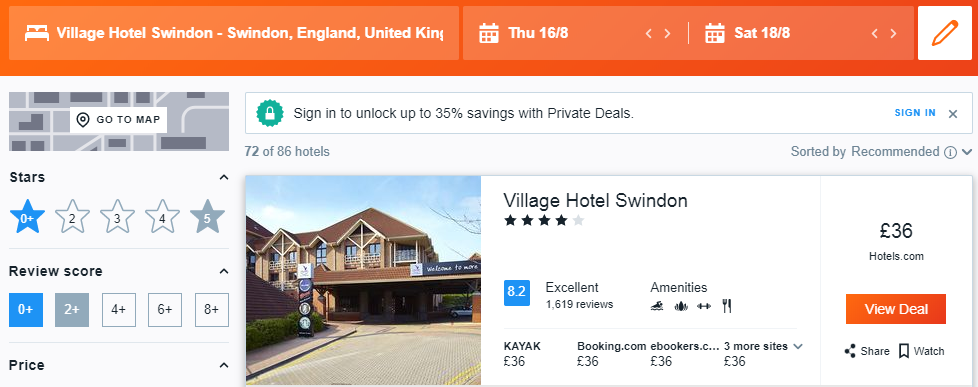 hotel uk