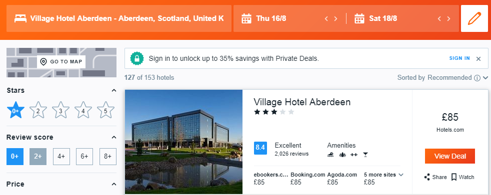 hotel uk