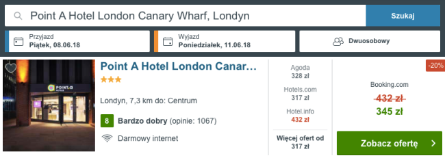 hotel londyn