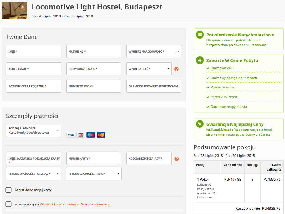 zarezerwuj hotel w budapeszcie