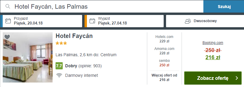 rezerwacja noclegów