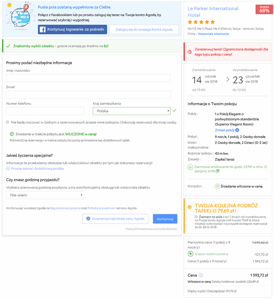 noclegi w azji tanio